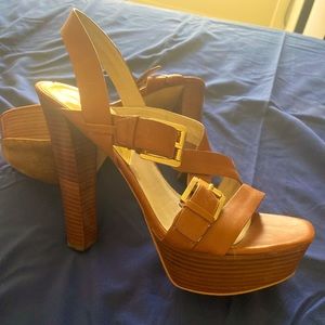 Michael Kors Leather Heels SOLD